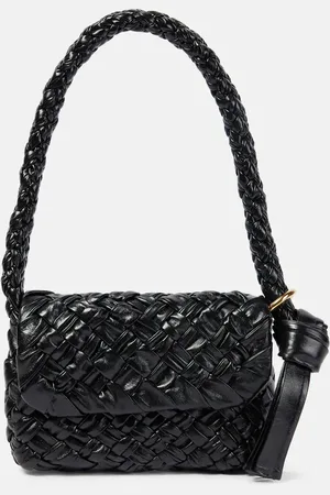 Bottega Veneta Bolso al hombro Kalimero Città de piel Intreccio