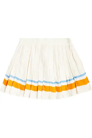 Molo Falda plisada Bianka a rayas