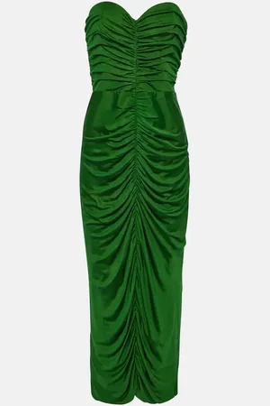 Costarellos Vestido bustier midi Aveline de jersey
