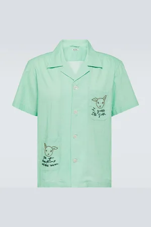 BODE Camisa See You At The Barn de algodón
