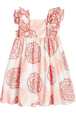 Tartine Et Chocolat Vestido de mezcla de algodón floral