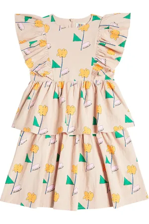 Jelly Mallow Vestido de algodón estampado