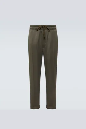 Tom Ford Pantalones tapered de cady