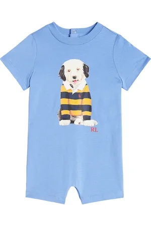 Ralph Lauren Bebé - mono de algodón estampado