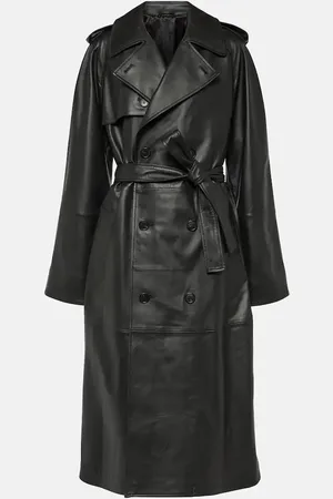 WARDROBE.NYC Gabardina de piel