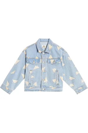Jelly Mallow Chaqueta Paper Airplane de denim