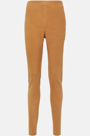 Joseph Leggings de ante de tiro medio