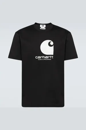 JUNYA WATANABE X Carhartt camiseta de algodón con logo