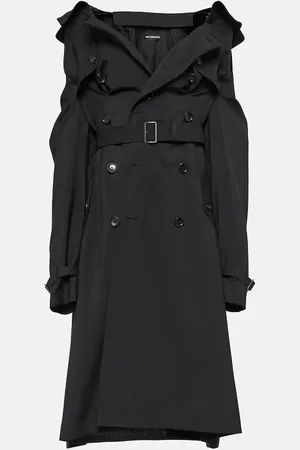 JUNYA WATANABE Vestido midi de lana y mohair