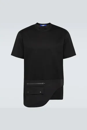 JUNYA WATANABE Camiseta de algodón con paneles