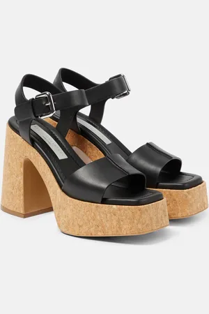Stella McCartney Sandalias Skyla de piel sintética con plataforma