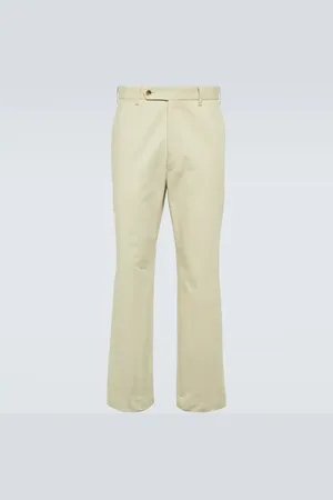 Comme des Garçons Comme des Garçons Homme Pantalones chinos de lona de algodón