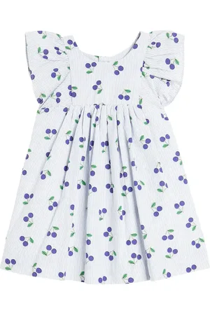 BONPOINT Bebé - vestido Lulu de algodón estampado
