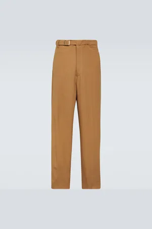 Ermenegildo Zegna Pantalones anchos de lino