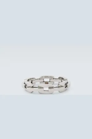 Shay Anillo Mini Deco Link de oro de 18 ct