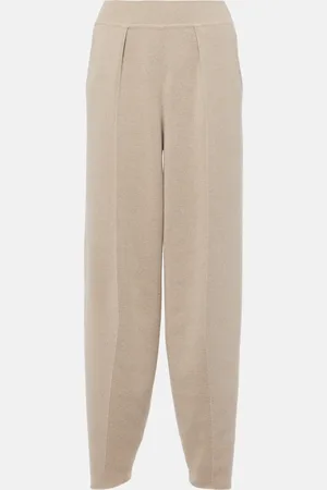 Loro Piana Pantalones tapered Ashi de cachemir