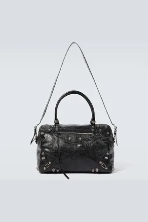 Balenciaga Bolso de viaje Le Cagole de piel