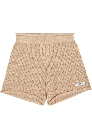Donsje Bebé - shorts Wes de punto acanalado