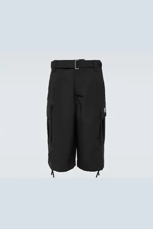 Kenzo Shorts cargo de lana virgen
