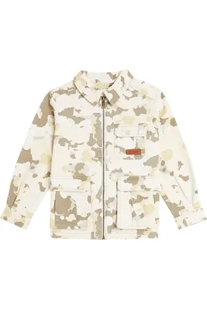 BONPOINT Chaqueta Flavien de algodón de camuflaje