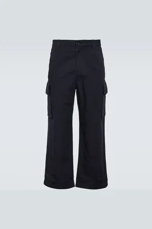 Comme des Garçons Comme des Garçons Homme Pantalones cargo de algodón y lino