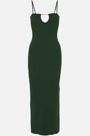 Jacquemus Vestido midi La Robe Sierra Bretelles