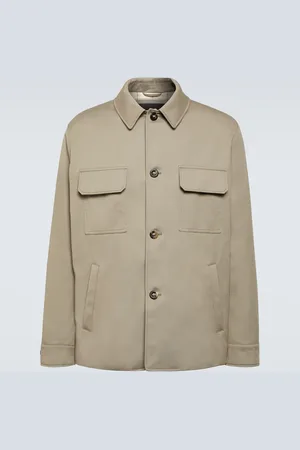 Loro Piana Sobrecamisa Sanda de mezcla de algodón