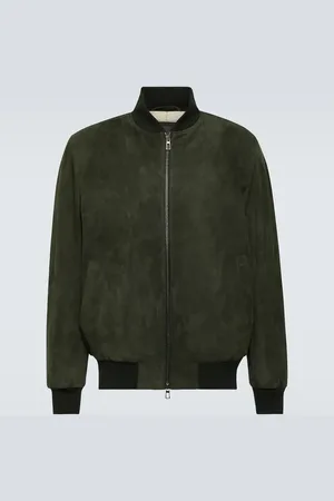 Loro Piana Chaqueta bomber de ante