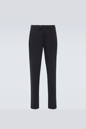 Loro Piana Pantalones chinos Pantaflat de mezcla de algodón