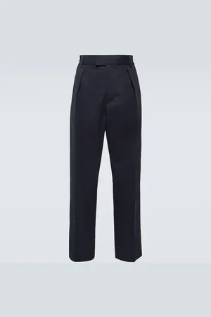 Loro Piana Pantalones chinos Reinga de gabardina de algodón