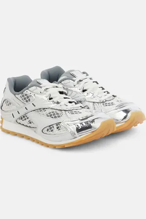Bottega Veneta Zapatillas Orbit metalizadas