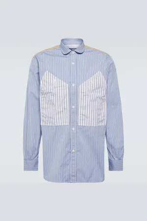 JUNYA WATANABE X Roy Lichtenstein camisa de algodón patchwork
