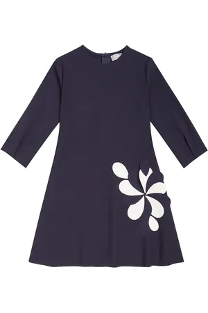 Il gufo Vestido de jersey de algodón floral