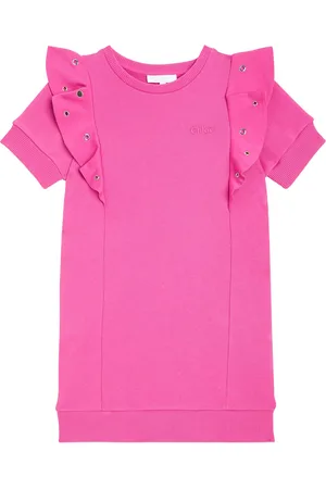 Chloé Chloé Kids Vestido de algodón