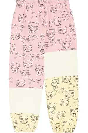 Mini Rodini Pantalones deportivos Cathlethes de algodón