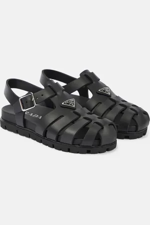 Prada Sandalias de pescador con logo