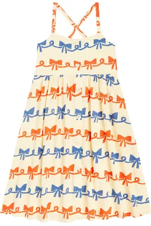 Bobo Choses Vestido Ribbon Bow con volantes