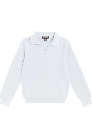 Loro Piana Polo de punto de algodón con logo