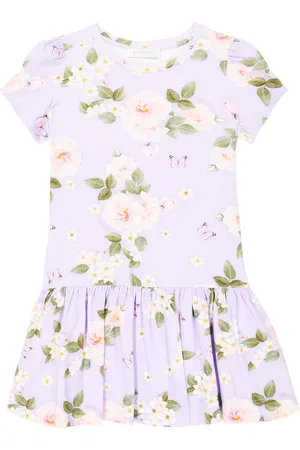 MONNALISA Vestido en jersey de mezcla de algodón