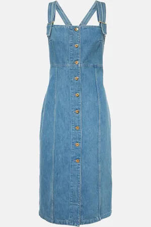 Patou Vestido midi en denim