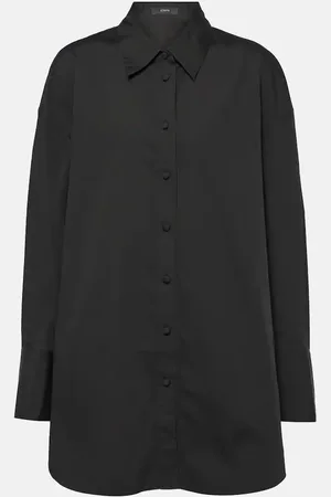 Joseph Camisa Berton de popelín de algodón
