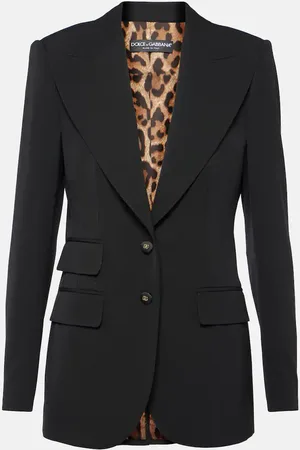 Dolce & Gabbana Blazer de mezcla de lana