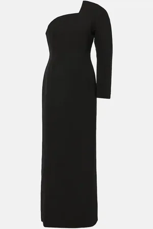 Jacquemus Vestido de fiesta asimétrico La Robe Pablo de crepé