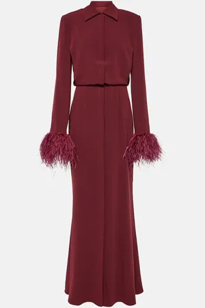 Roland Mouret Vestido camisero de crepé satén