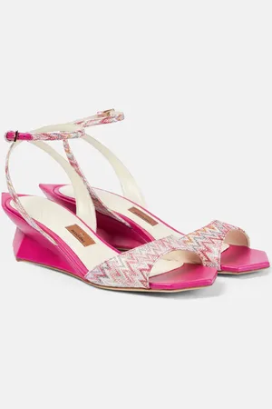 Missoni Sandalias con zigzag y cuña