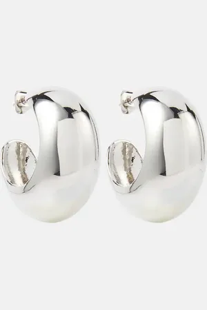 Isabel Marant Pendientes de aro Shiny Crescent