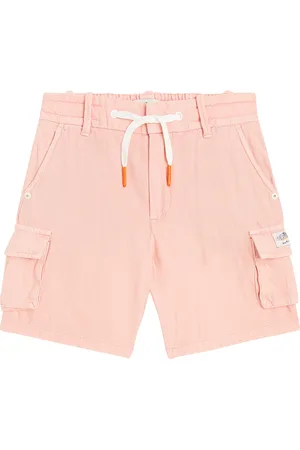 Scotch&Soda Shorts cargo de algodón y lino