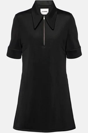 Jil Sander Vestido corto con cremallera