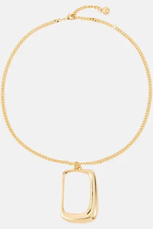 Jacquemus Collar con colgante Le Collier Ovalo