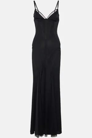 Dolce & Gabbana Vestido bustier largo de satén